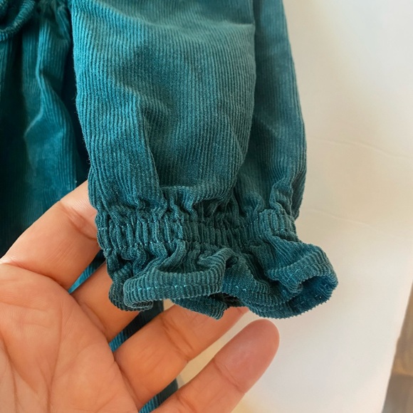 Good lad girls toddler corduroy embroidered long sleeve dress. - Picture 7 of 8